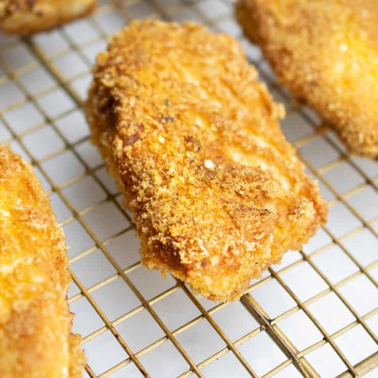 Keto Fried Fish: Pork Panko Crusted Halibut