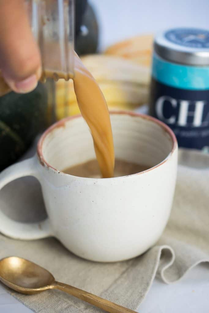 Sugar Free Spiced Chai Latte | The Castaway Kitchen