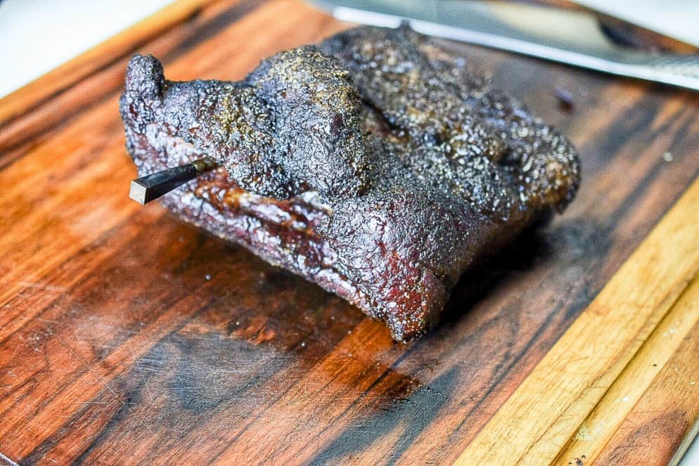 Juicy Tender Texas Style Smoked Brisket with MEATER