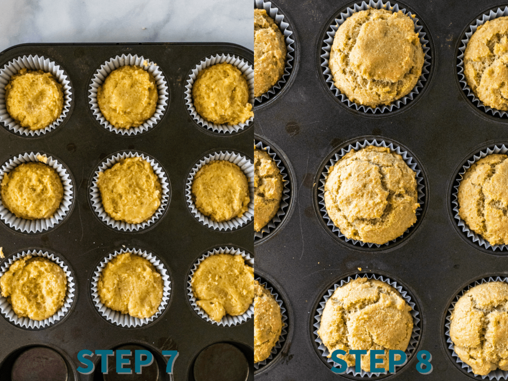 making paleo muffins
