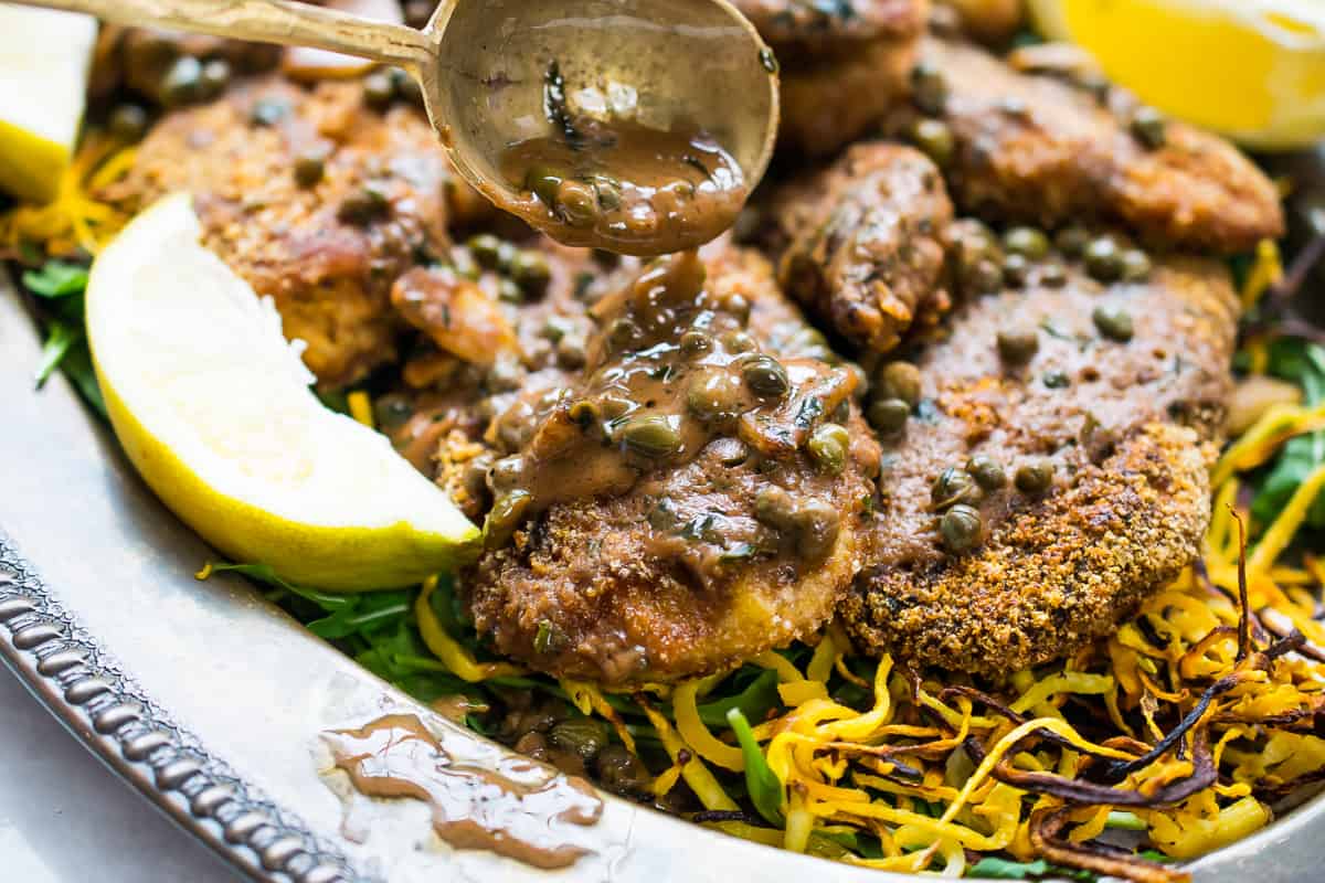 Paleo Chicken Piccata (Dairy-Free, Keto, Gluten-Free, Nut-Free, One Pot Meal)