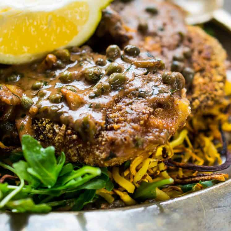 Paleo Chicken Piccata (Dairy-Free, Keto, Gluten-Free, Nut-Free, One Pot Meal)