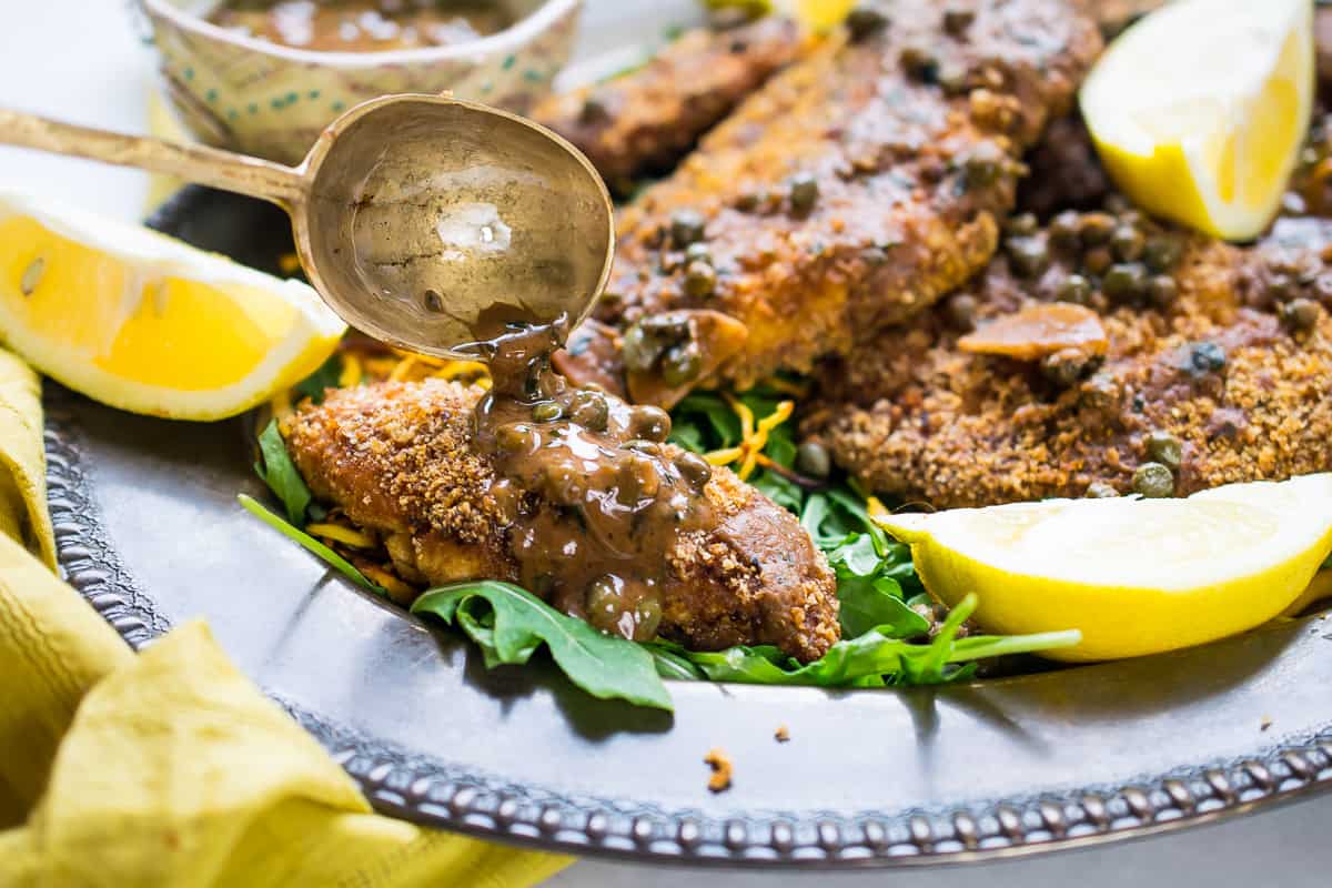 Paleo Chicken Piccata (Dairy-Free, Keto, Gluten-Free, Nut-Free, One Pot Meal)