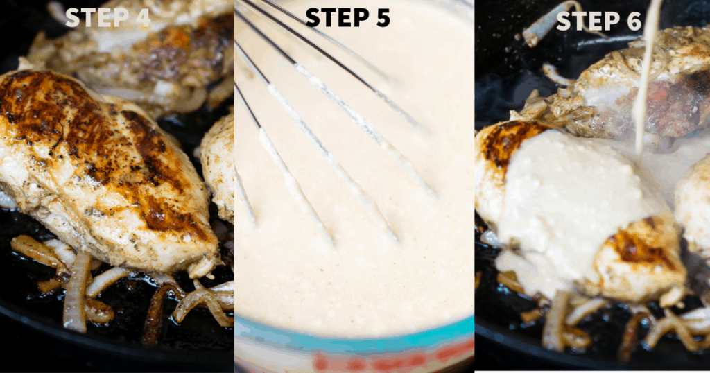 making crack chicken skillet 