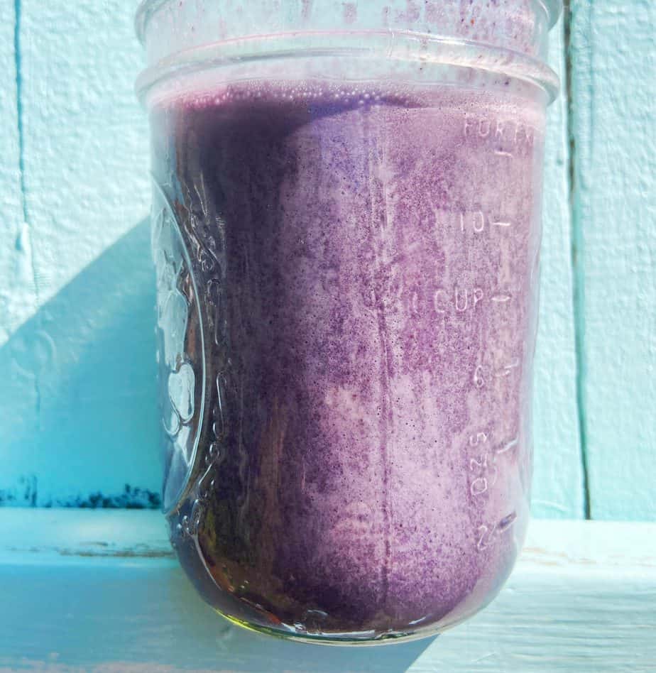 blueberry smoothie 