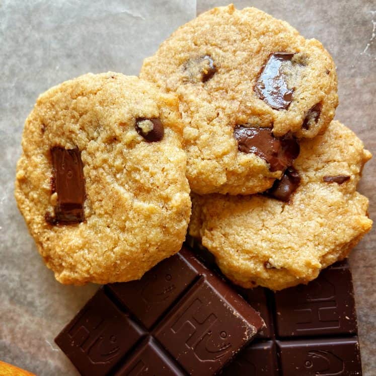 grain free chocolate chip cookies