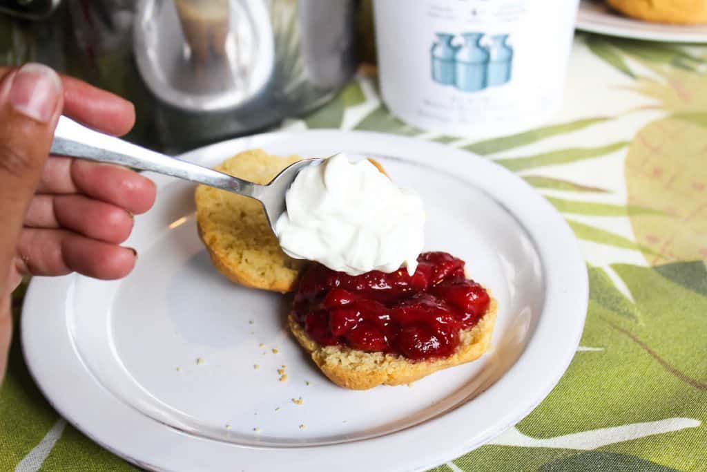 paleo strawberry shortcake