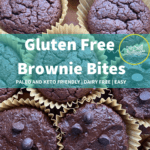gluten free brownie bite