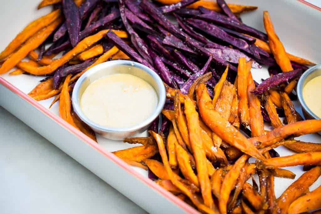 crispy sweet potato fries 