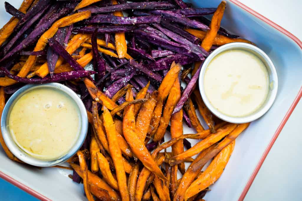 crispy sweet potato fries 