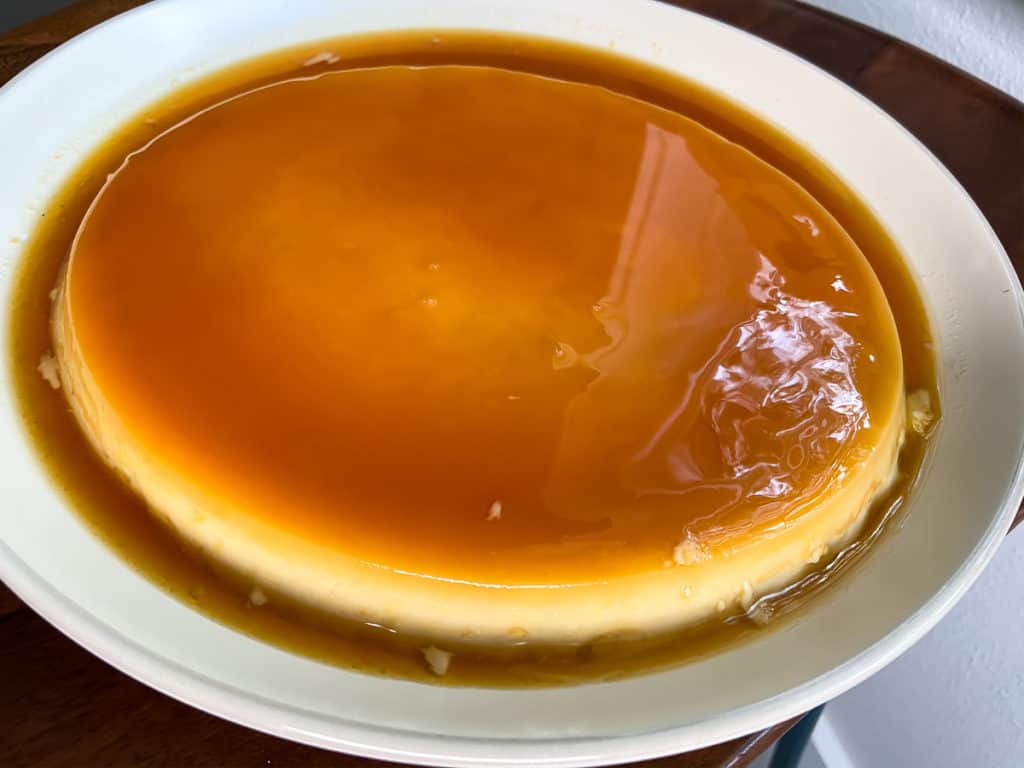 dairy free flan 