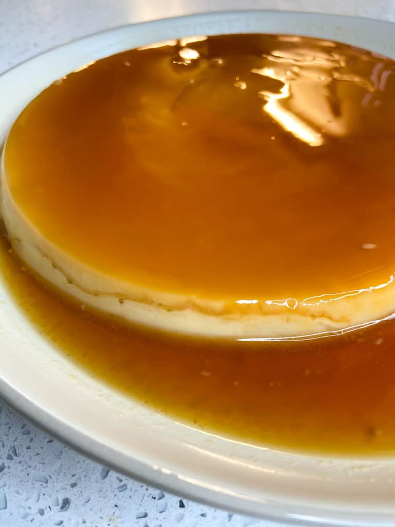 dairy free keto flan 