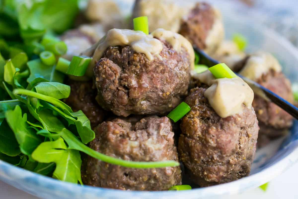 orange ginger meatballs 