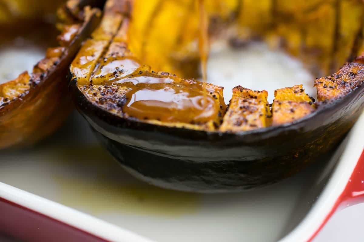 brown butter acorn squash