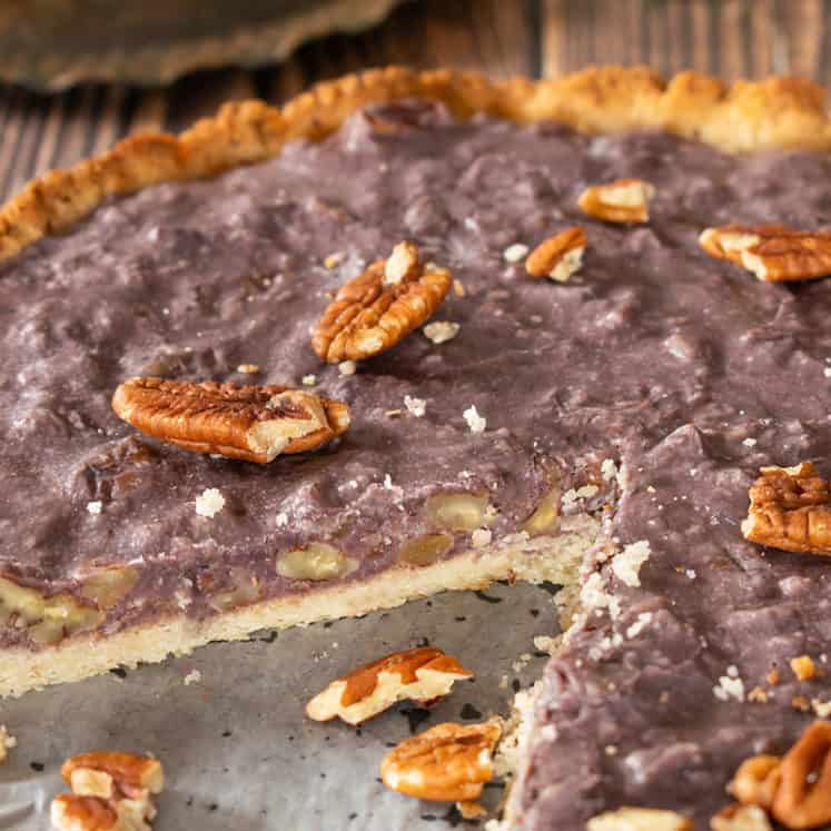 Dairy-Free Pecan Pie (Keto, Vegan, Refined Sugar-Free, Egg-Free, Gluten-Free) | The Castaway Kitchen