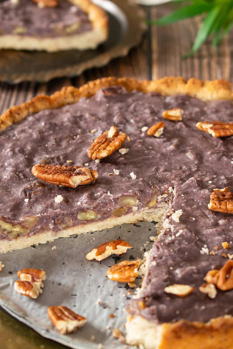 Dairy-Free Pecan Pie (Keto, Vegan, Refined Sugar-Free, Egg-Free, Gluten-Free) | The Castaway Kitchen