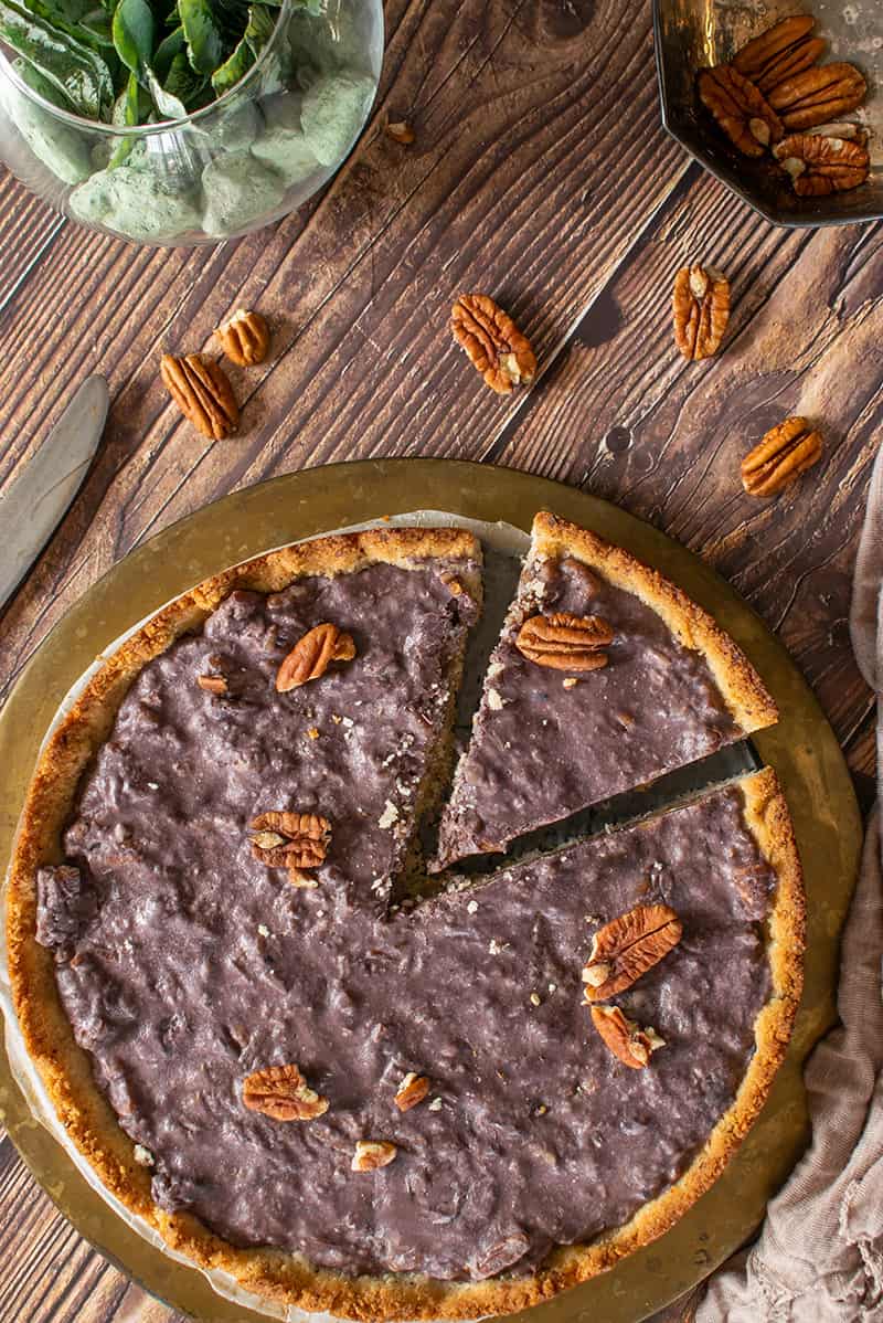 Dairy-Free Pecan Pie (Keto, Vegan, Refined Sugar-Free, Egg-Free, Gluten-Free) | The Castaway Kitchen