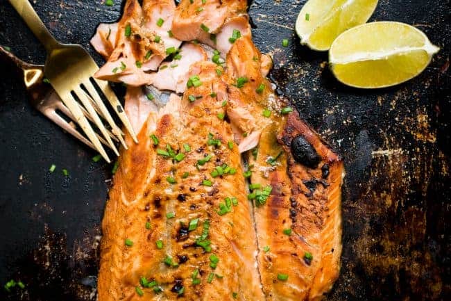 Easy Broiled Salmon