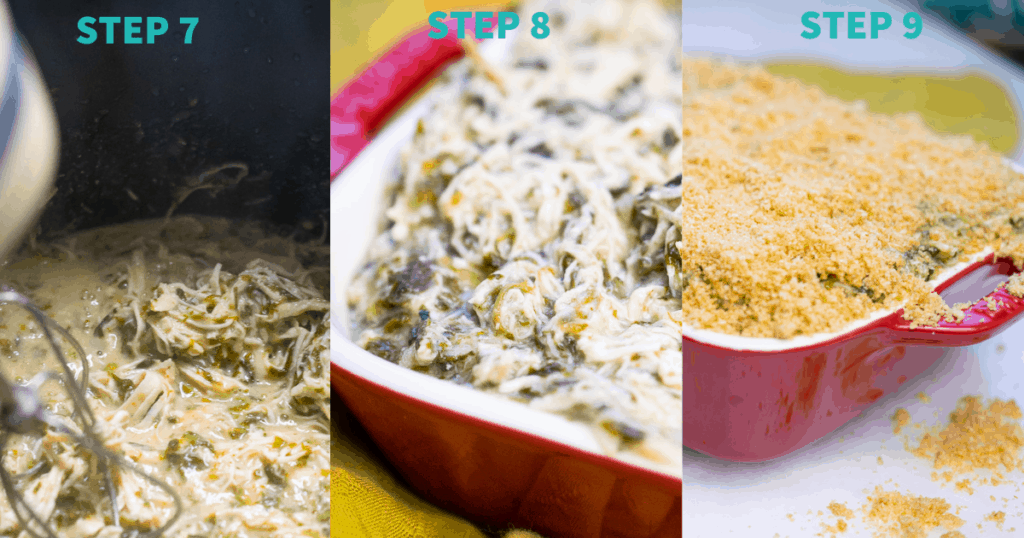 Step by step instructions for AIP Chicken Casserole.