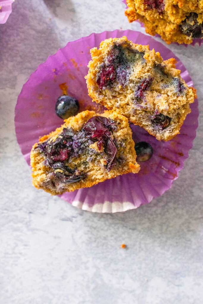 coconut flour blueberry muffins low carb