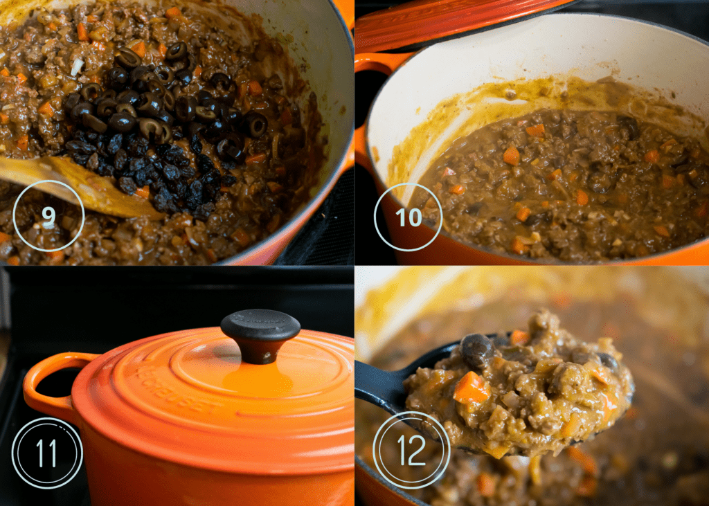 step by step cuban picadillo