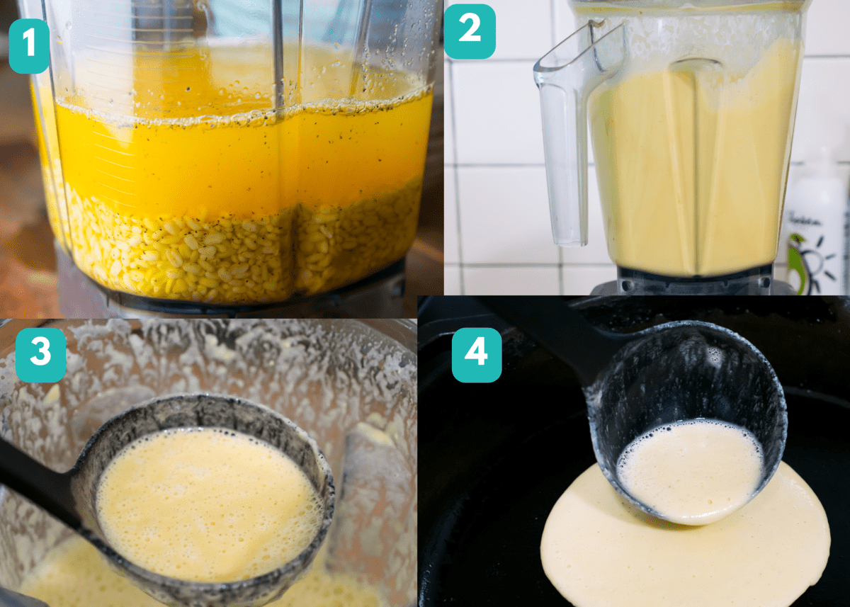 step by step moong dal chilla