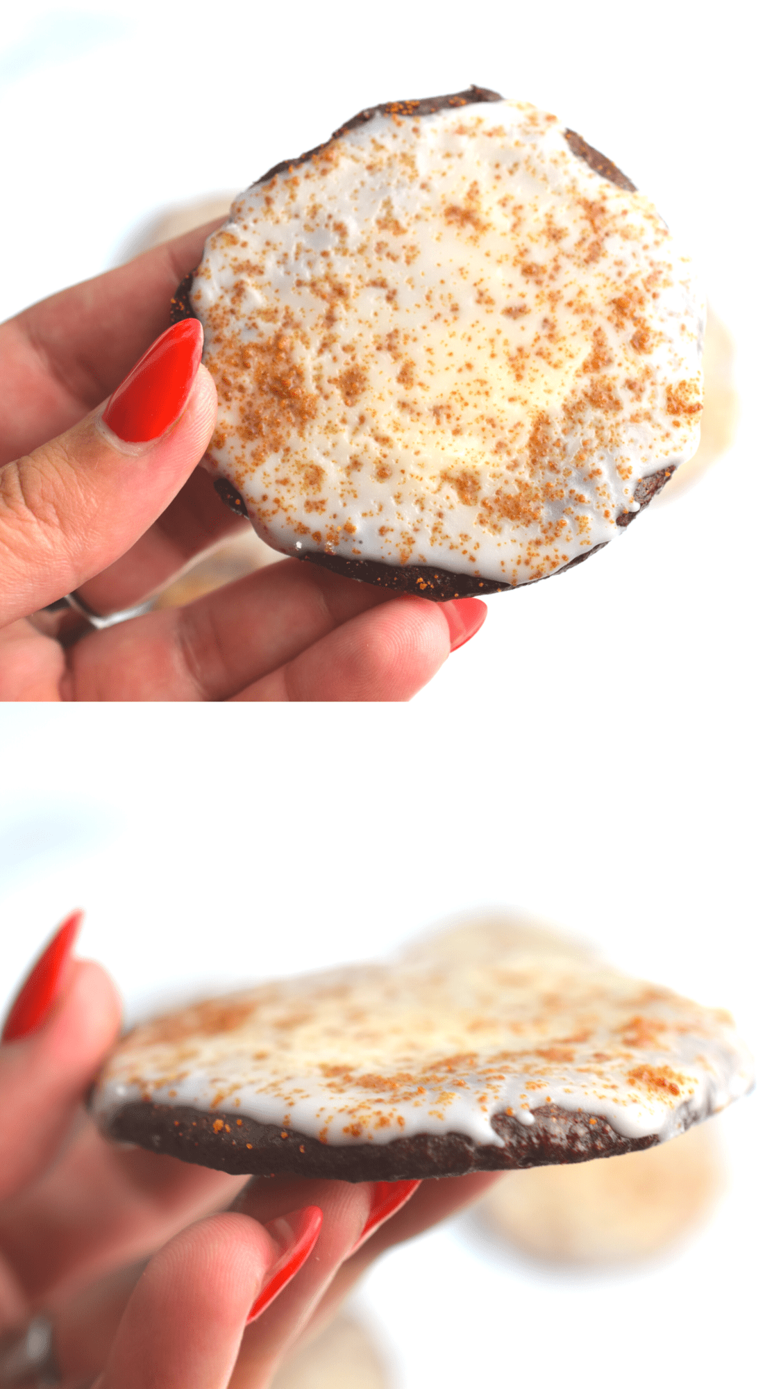 gluten free wafer cookies with icing