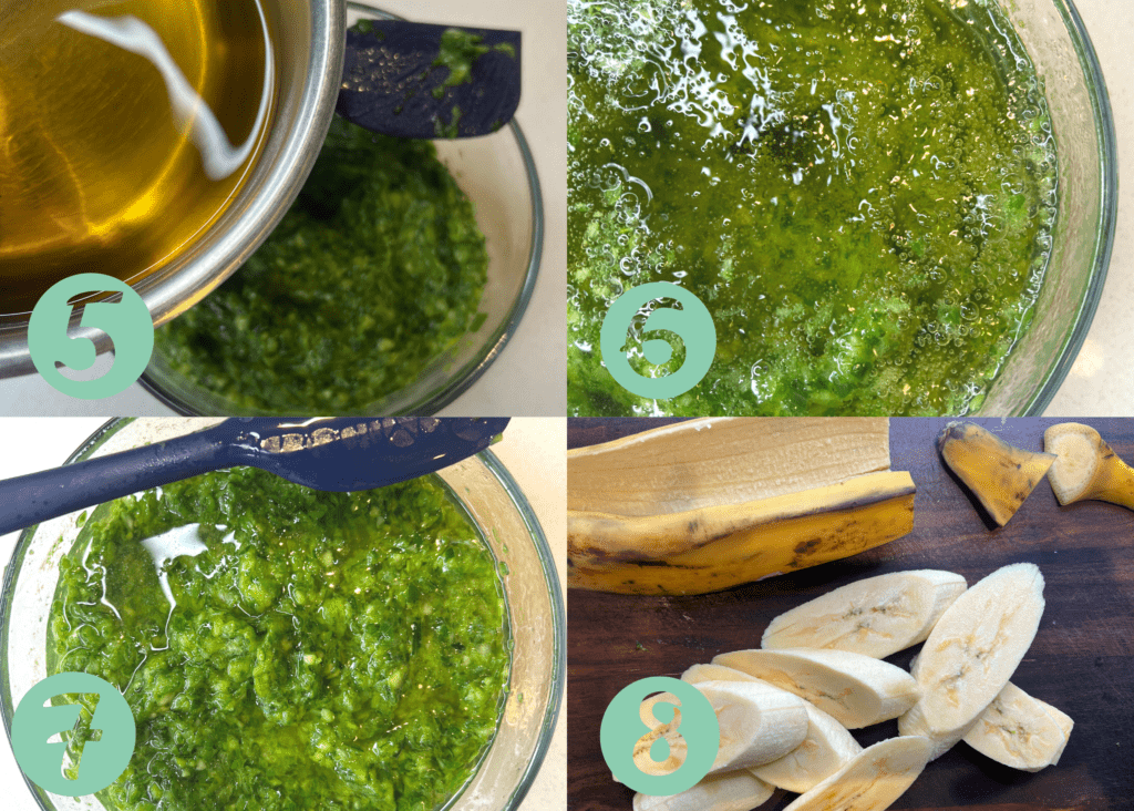 step by step green onion sauce