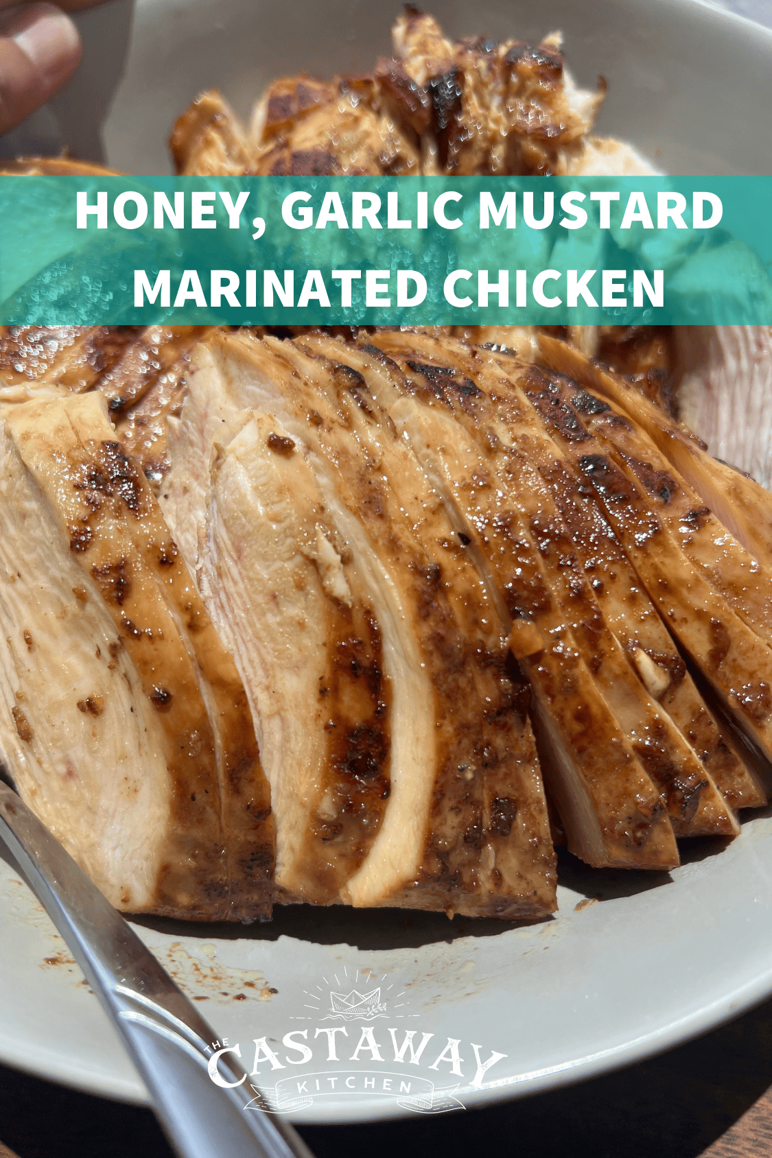 Garlic Honey Mustard Marinated Chicken