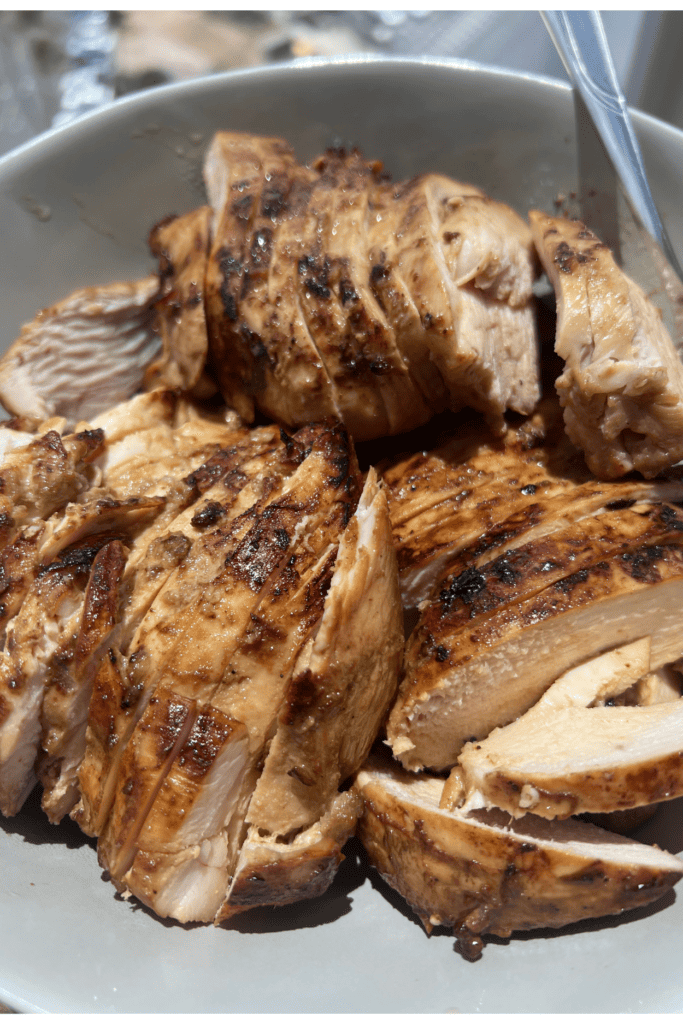 Garlic Honey Mustard Marinated Chicken".