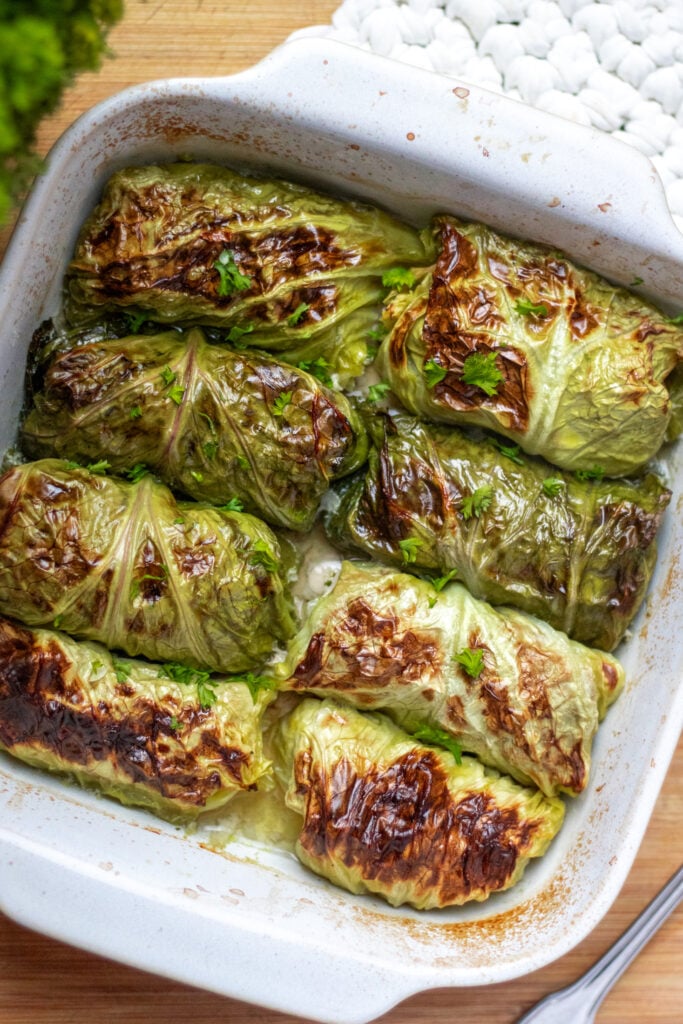 Nightshade-Free Cabbage Rolls